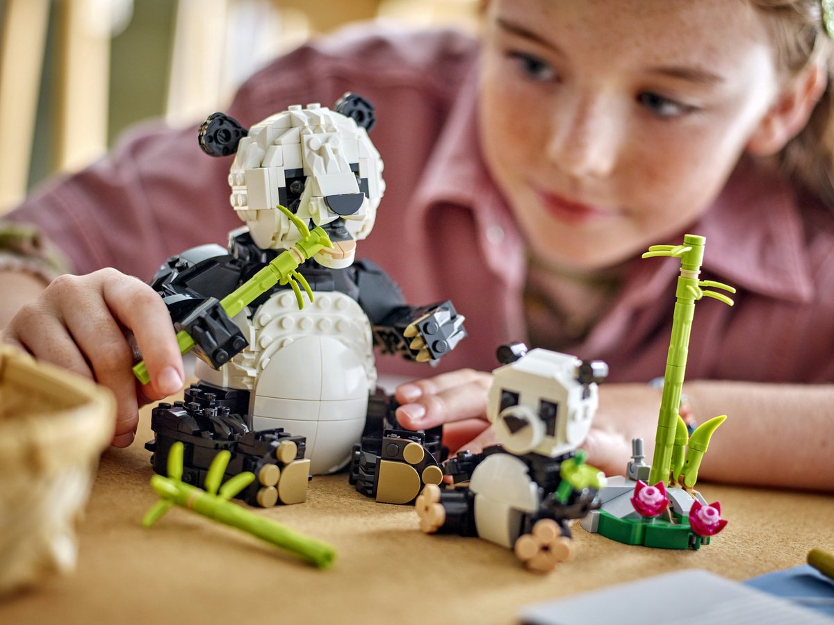 LEGO Creator 3in1 Wilde dieren: pandafamilie - 31165 — afbeelding 13