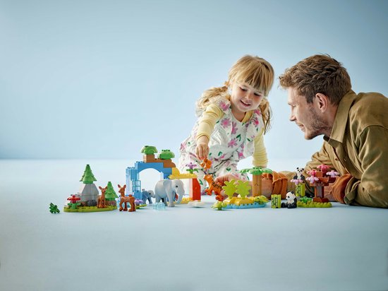 LEGO DUPLO Stad 3-in-1 families van wilde dieren - 10446