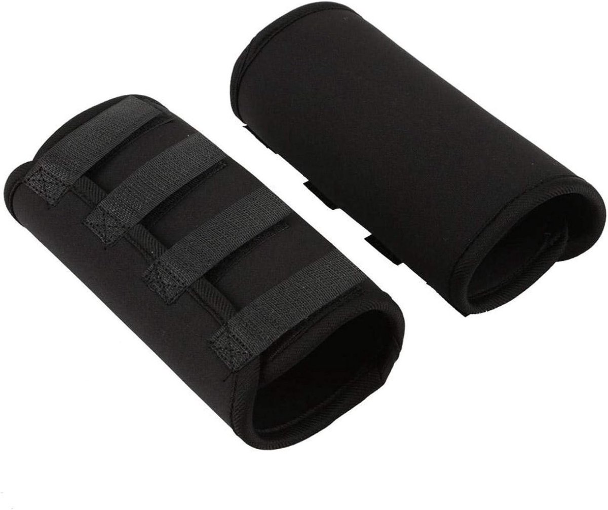 Hondenbescherming voor Voorpootjes - Flexibele Kniebandage en Pootomslag voor Honden (Zwart, L) - Ideaal voor Herstel en Ondersteuning