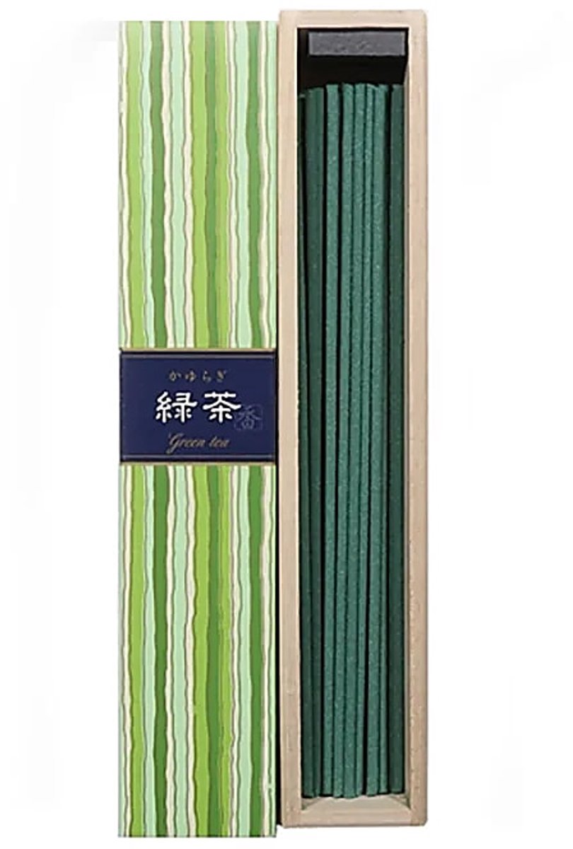 Yogi & Yogini naturals KAYURAGI wierook groene thee - 14 cm - 40 g