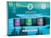 Huile Essentielle - Aromathérapie - Set Breathe - Huile - Diffuseur - Spirituel - Cadeau - Parfums - Femme / Homme - Salon - Anniversaire - Sinterklaas - Cerise