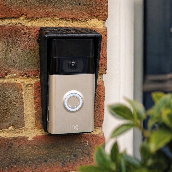 Regenkap met Wedge Hoek Geschikt voor Ring Video Doorbell (2e generatie) – Rechterzijde – Weerbestendige Bescherming tegen Regen en Wind — afbeelding 4