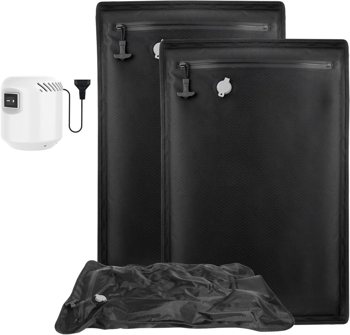 Vacuümzak Reis - Koffer Organizer - Ruimte Besparen - Waterdicht IP67 - 50x70cm - Zwart