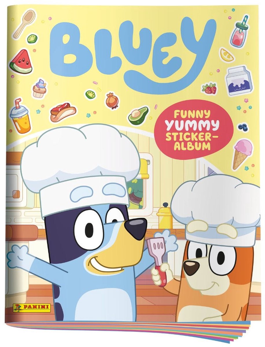 Bluey : Funny Yummy - Sticker collection - Promo pack in het nederlands Panini