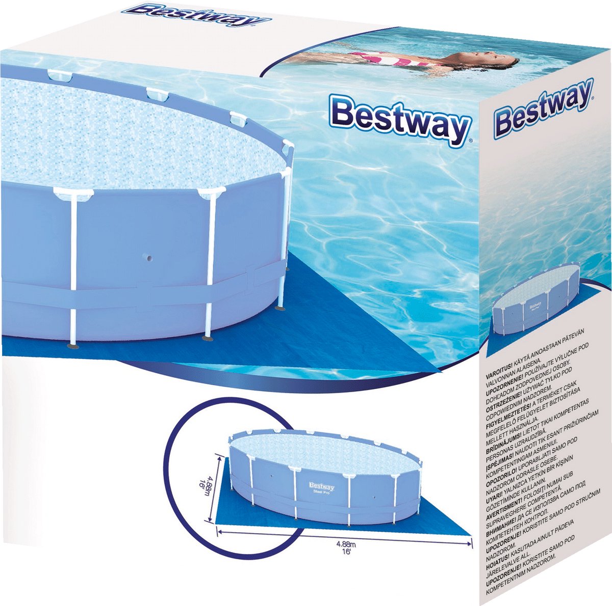 Bestway Grondzeil 488 cm