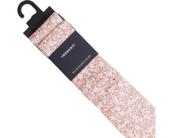 TRESANTI | GLAUCO | Silk tie and pocket square set featuring delicate wildflowers | Orange