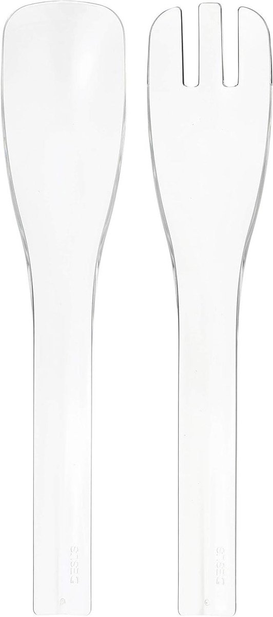 Salade Server - Opscheplepel Set - Salade Serveren - Natuurlijk Materiaal - 294 cm - Natuurlijk