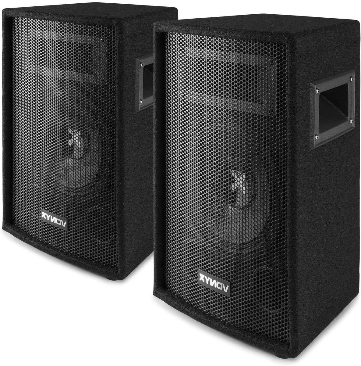 Passieve Luidsprekers - PA Speakerset - Muziek Afspelen - 2-Weg Systeem - 6 inch Woofers - Zwart
