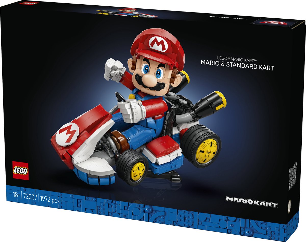 LEGO Mario Kart™ - Mario en standaardkart - LEGO - Mario - 72037 — afbeelding 11