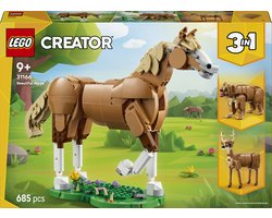 LEGO® Creator 3in1 Prachtig Paard, Dierenbouwset - 31166