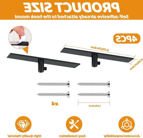 4-delige houder voor keukenmachine accessoires, ideaal voor het organiseren van keukenaccessoires en het veilig opbergen van hulpstukken — afbeelding 3
