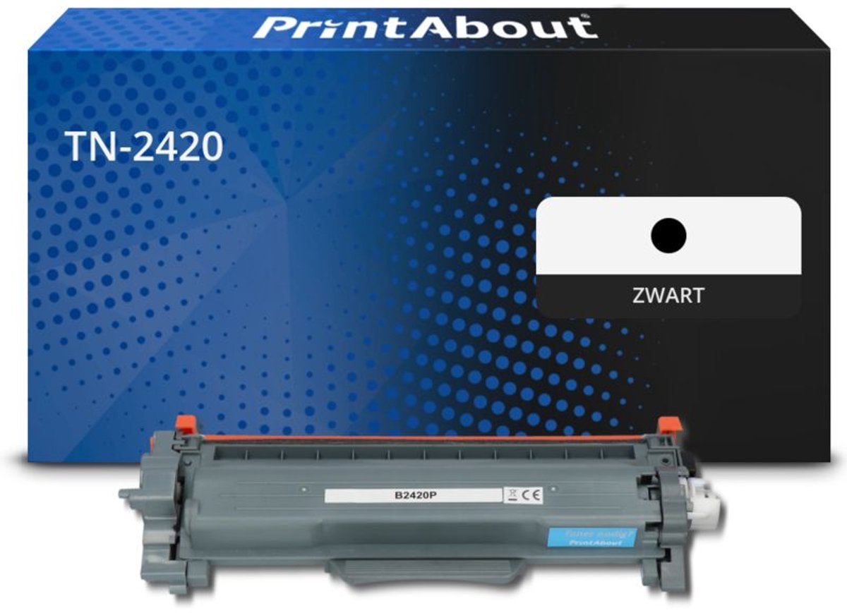 PrintAbout Huismerk Brother TN-2420 Toner Zwart Hoge capaciteit