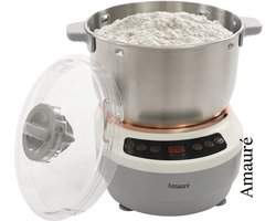 Amauré Deeg kneed machine - 7L - Deegmachine- Kneedmachine - Gisting functie - Keukenrobot - Keukenmachine - Keukenmixer- Mixer - Keukenmixer