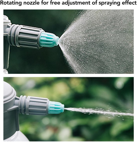 NTH products- Handdrukspuitfles 2 Liter - Tuinsproeier - Pompsproeier - Onkruid Sproeien - Huisreiniging - Lekvrij PP-materiaal - Drukspuit van Nth Products — afbeelding 3