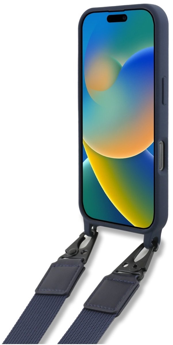 Red Bull Hardcase Met Siliconen Bandje Voor Magsafe Iphone 16 Pro Logo van Red Bull — afbeelding 3