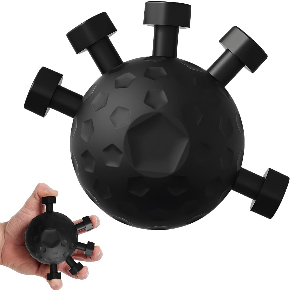 Dailygoods- Vingergreepversterker - Verbeterde Handvingerversterker - Grijpkrachttrainer - Handspiertrainer - Siliconen Griptrainer - Ergonomisch Ontwerp