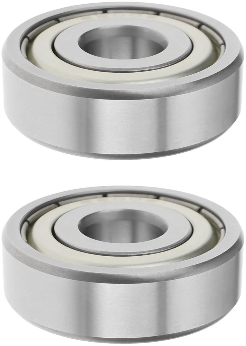 Dailygoods- Druklager 30x10x9mm - 2 Stuks - Compatibel met Jet 14 inch Houten Lintzaagblad - Vervanging BB-6200ZZ - Metalen Materiaal - Lange Levensduur - Lager