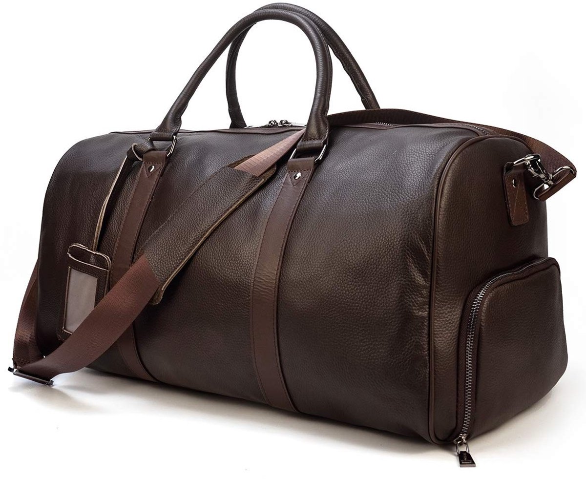 Dailygoods- Reistas 55x27x28 cm - Reistas met wielen - Schoenenvak - Weekender Duffle - Reistassen - Verstelbare schouderriem 80-140 cm - Weekendtas