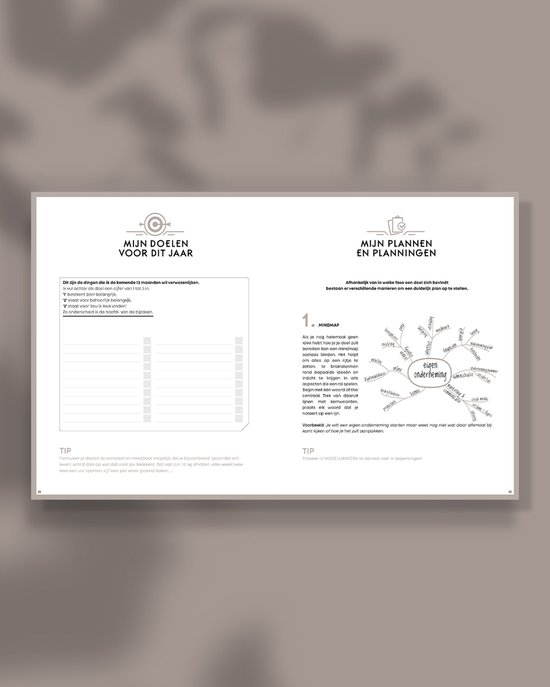 Oudroze academische SuccesPlanner '22-'23 - weekplanner & agenda - combineert je privé en school in één planner - Oudroze - augustus '22 - juli '23
