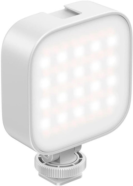 RGB Video Lamp - Compacte LED Lamp - Foto en Video - 18 Lichteffecten - 2500mAh Batterij - Zwart