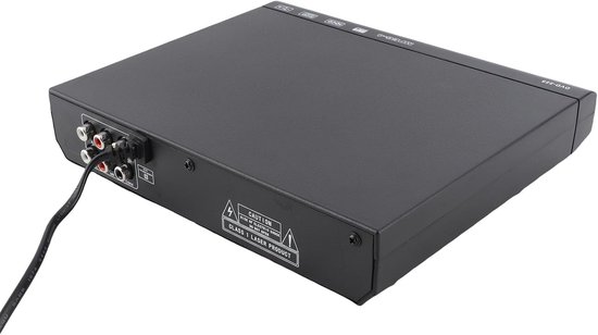 Mini DVD Speler - Tv Mediaspeler - Films Kijken - HD Beeldkwaliteit - Compact Formaat - Zwart — afbeelding 5