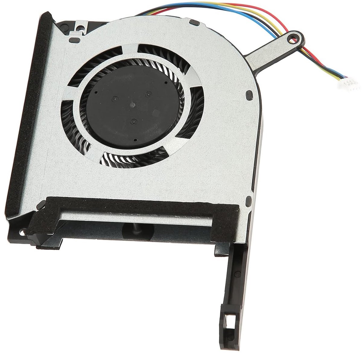 Vervangende CPU Koelventilator voor Gaming Laptops, Efficiënte Koeling voor CPU en GPU, 4-Pins DC 5V 0.5A Koeler met Hoge Prestaties en Betrouwbaarheid