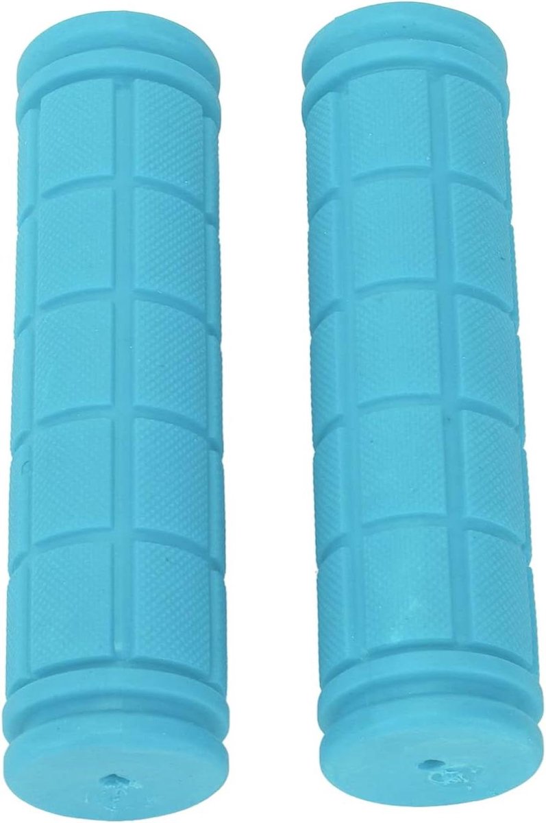 Fietsstuurgrepen - Fietshandvatten - Comfortabel Fietsen - Antislip Rubber - 23 mm Diameter - Hemelsblauw