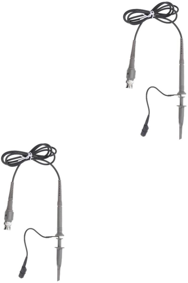 Meetkabel Set - Oscilloscoop Clips - Elektronica Testen - 100Mhz Bandbreedte - 2 Stuks - Zwart