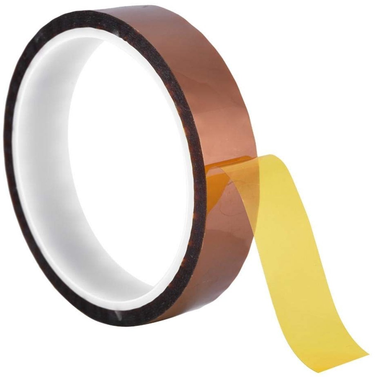 ZEYNOMAX- Afplakband Hittebestendig - 20 mm - 33 meter - 0,06 mm Dikte - Hoge Temperatuur tot 250 Graden - Hoge Rekbaarheid 35% - Hittebestendige Tape