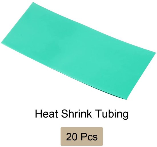 JHUBERS - Dunne PVC Krimpbuis voor Batterijverpakking, 20 stuks van Jhubers — afbeelding 3