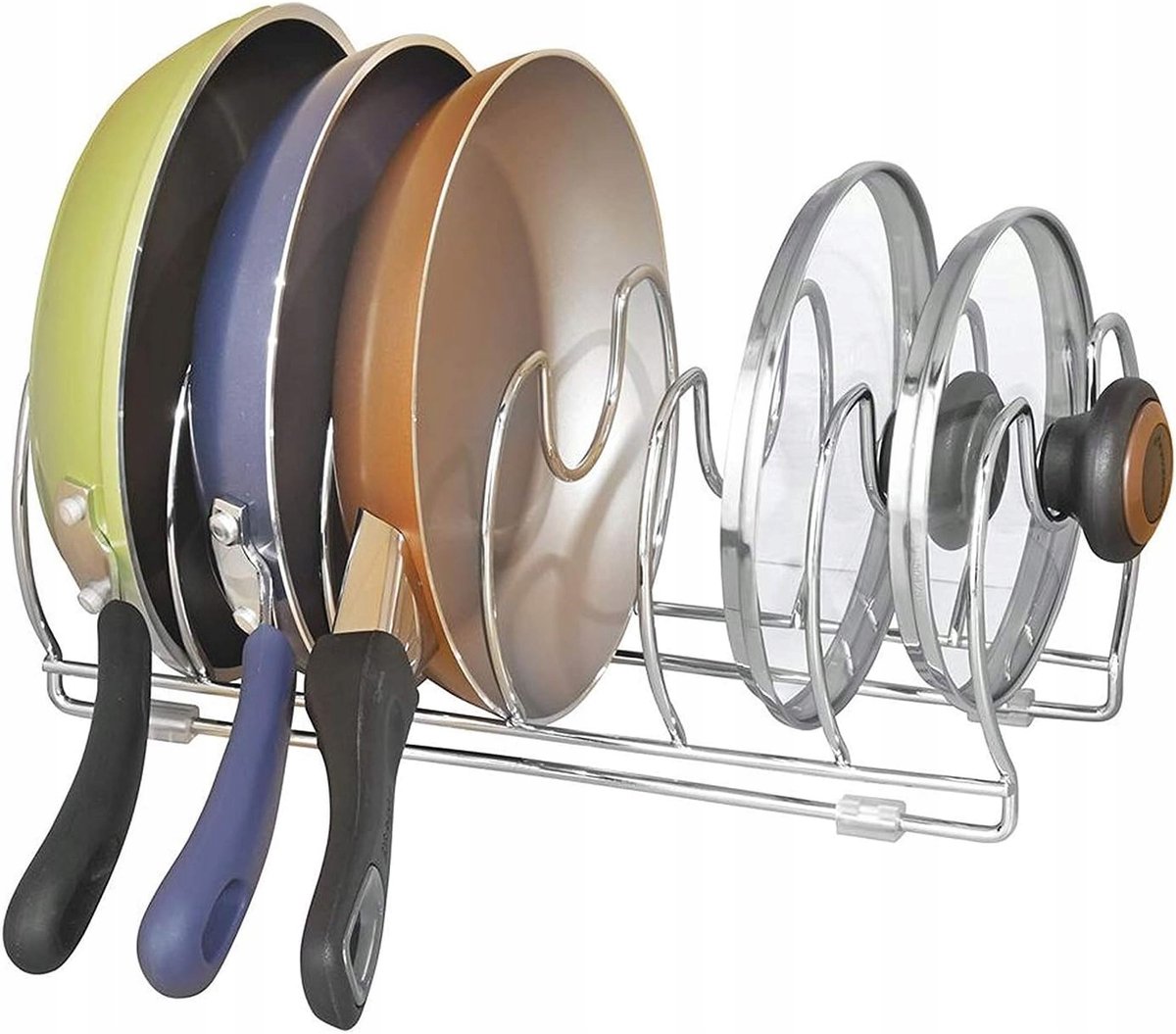 Keuken Organizer voor Pannen, Potten & Deksel - 33x16x13cm