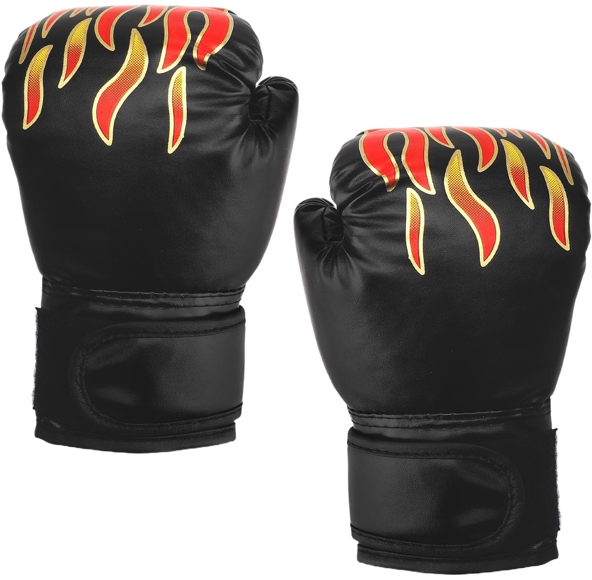 BRENZOOS- Bokshandschoenen Kinderen - Lichtgewicht - Kickboksen/Muay Thai - Vechtsport/Sparring - Hoogwaardig PU-Kunstleer - Naadloos Ontwerp - Kickbokshandschoenen