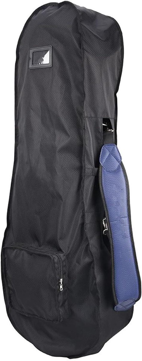 Golftas Regenhoes - Opvouwbare Kap - Bescherming Uitrusting - Waterdicht Stofvrij - 48 x 23 x 128 cm - Zwart
