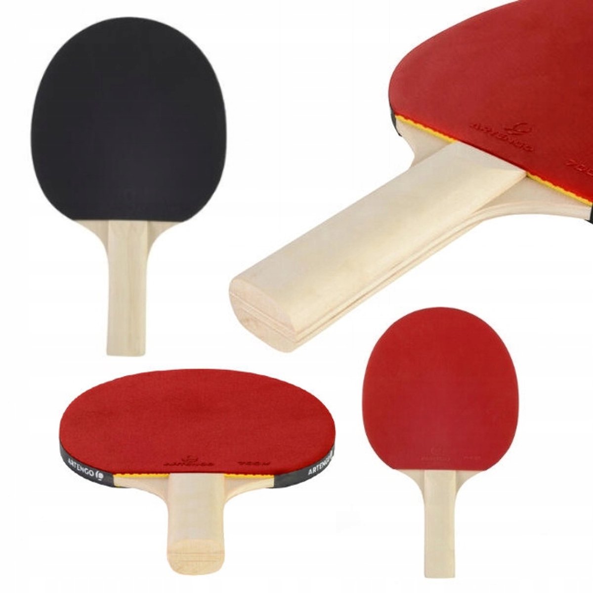 Ping Pong Tafeltennis Racket PPR100 - Perfect voor beginners