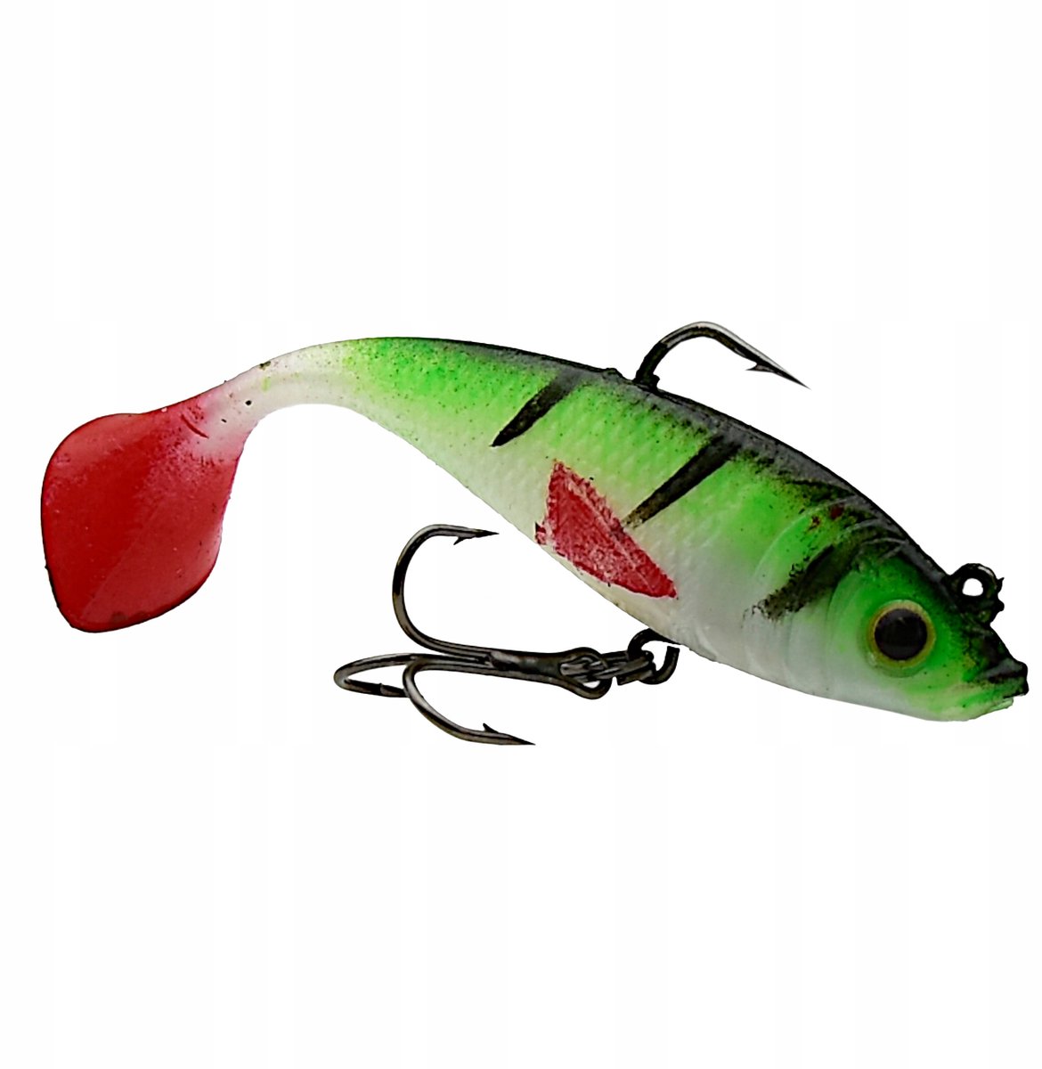 Jointed Rubber Visaas Kopyto 8,5 cm 13g met Jighead & Dredge