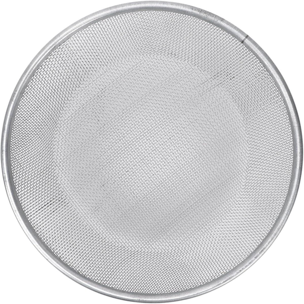 Bodemzeef Roestvrijstaal - Compostzeef Steenzeef - Tuinaarde Ziften - Inclusief Handschoenen - 30 Cm Diameter - Zilverkleurig