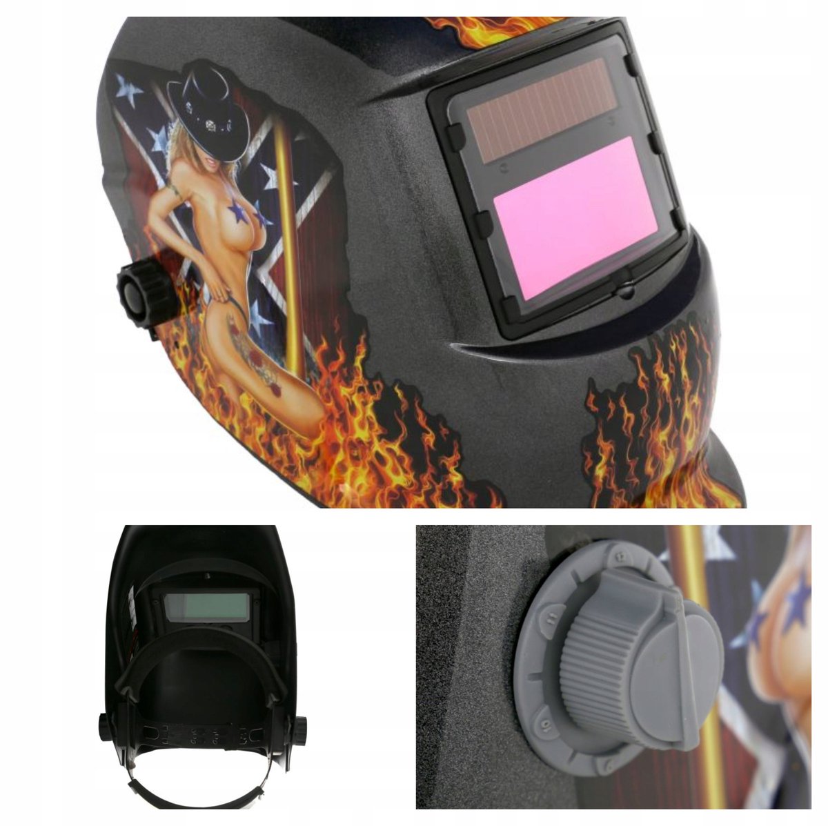 Automaat Lashelm Kraft&Dele KD881 - Zelfdonkerend