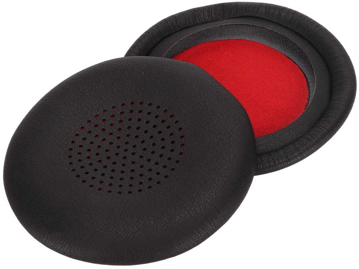 Dailygoods- Oorkussens Vervanging - Compatibel met Plantronics B825 - Synthetisch Leer - Zwart - Comfortabele Pasvorm - Duurzaam Materiaal - Hoofdtelefoon Oorkussens