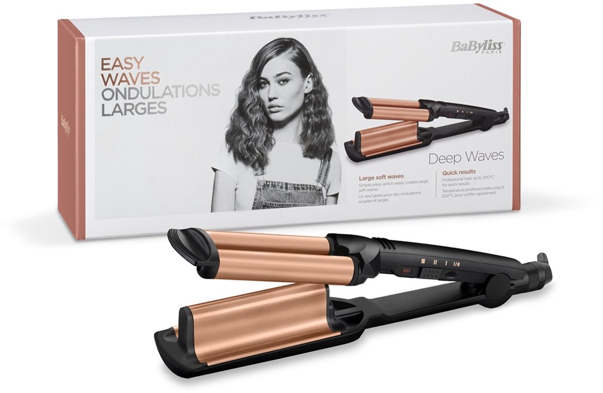 BaByliss Deep Waves Krultang W2447E - afbeelding 3
