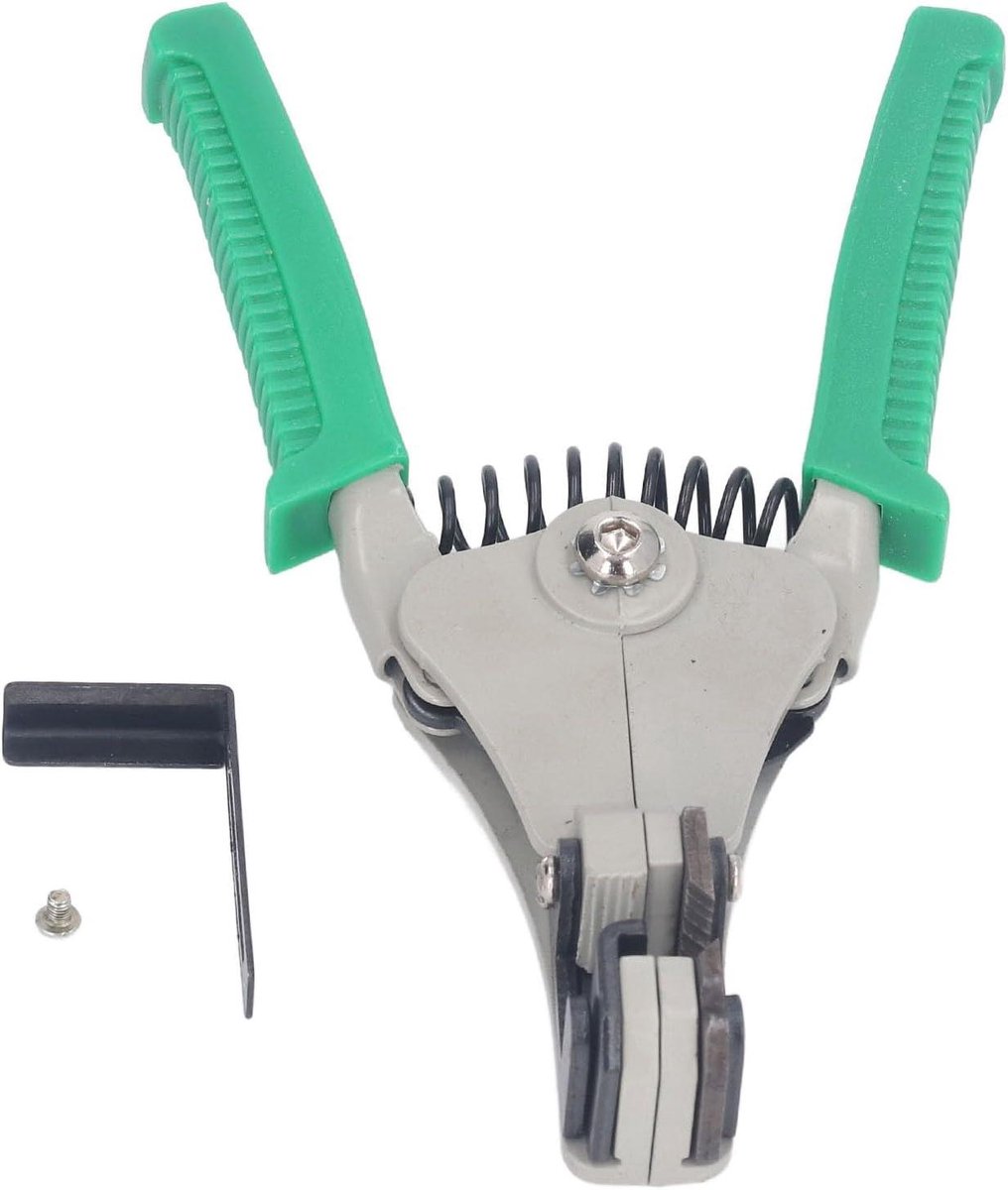 Automatische striptang - Draadstripper - Reparatie en onderhoud - Nauwkeurig strippen zonder schade - 05 tot 6 mm² - Groen