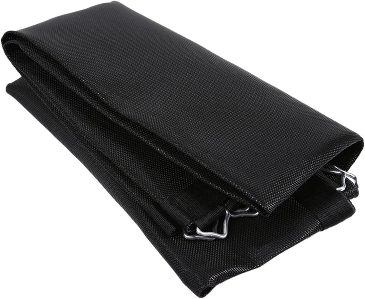 Trampoline springmat - Vervangend springdoek - Buiten spelen - Duurzame stiksels - 14 voet - Zwart