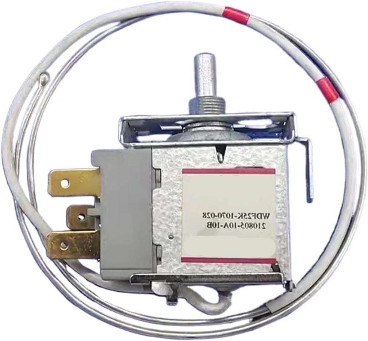 Koelkast Thermostaat - Temperatuurregelaar Vervanging - Koelkast Repareren - Sonde 60 cm - 250V 5A - Zoals Afgebeeld
