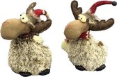 Rendierpop - knuffel - rendier - kerst - TW05 -  25,4 cm (2 stuks)
