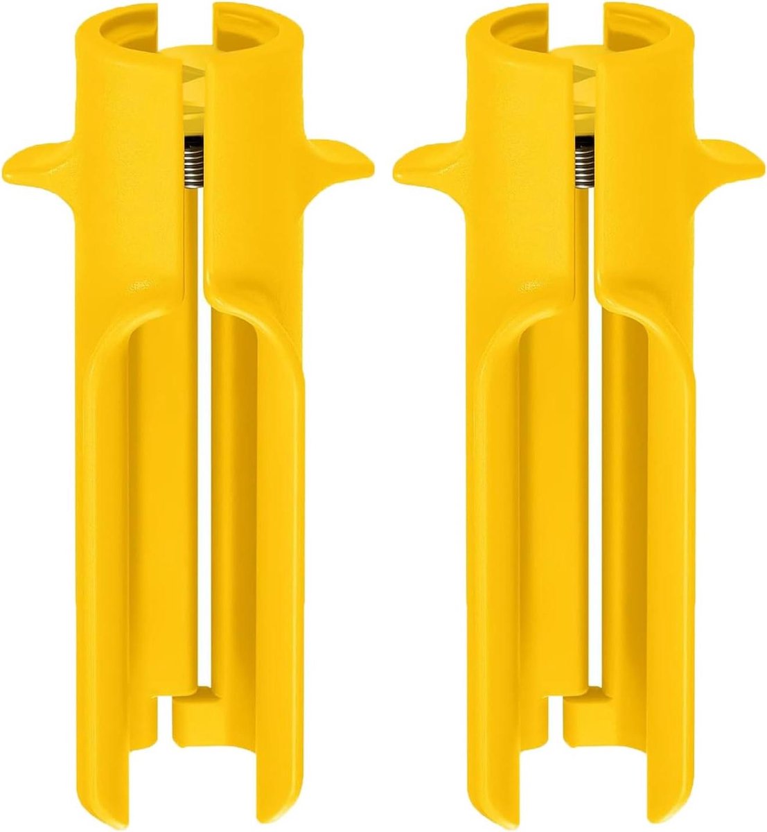 Doornverwijderaar Set - Bloem Cleaner - Bloemen Schikken - Precisie Klemstructuur - 2 Stuks - Geel
