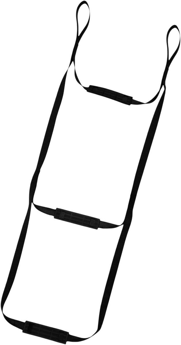 Touwladder - Klimladder Bootladder - Veilig Klimmen - Dubbel Versterkte Treden - 3 Stappen - Zwart