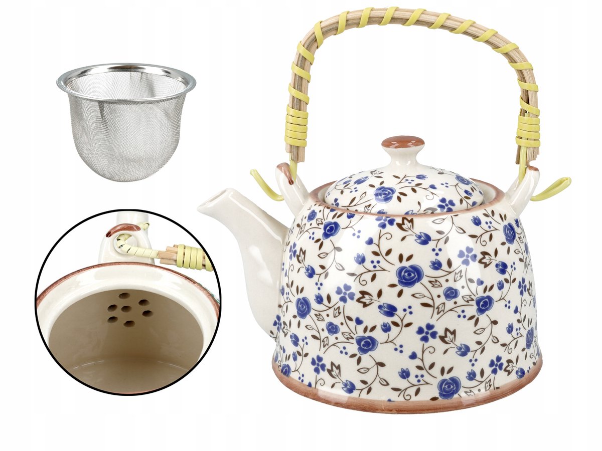Keramische theepot met infuser - 800ml