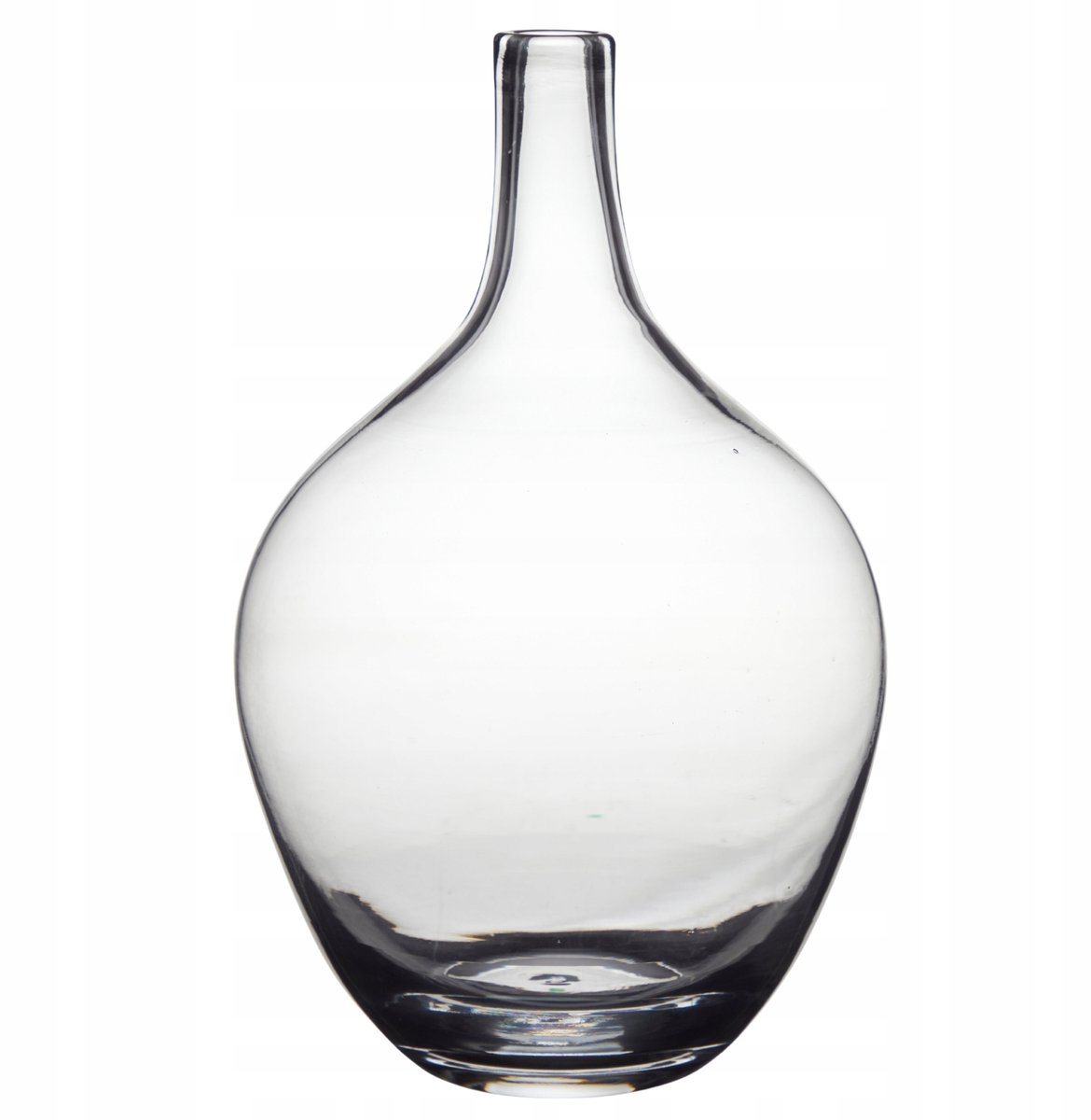 Glazen Vaas Transparant 28x18 cm - Stijlvolle Decoratie voor Bloemen
