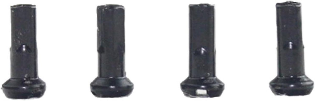 Spoke Nipples - Fietsspaak Doppen - Fiets Reparatie - Lichtgewicht Hoge Sterkte - 38 Stuks 12mm - Zwart