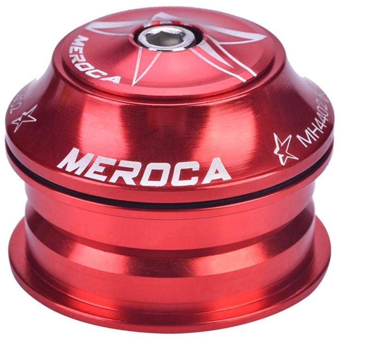 ZEYNOMAX - Fietshoofdset - Aluminium Voorvork - Stof- en Waterbescherming - Rood - Headset voor Racefietsen en MTB - Duurzaam en Betrouwbaar
