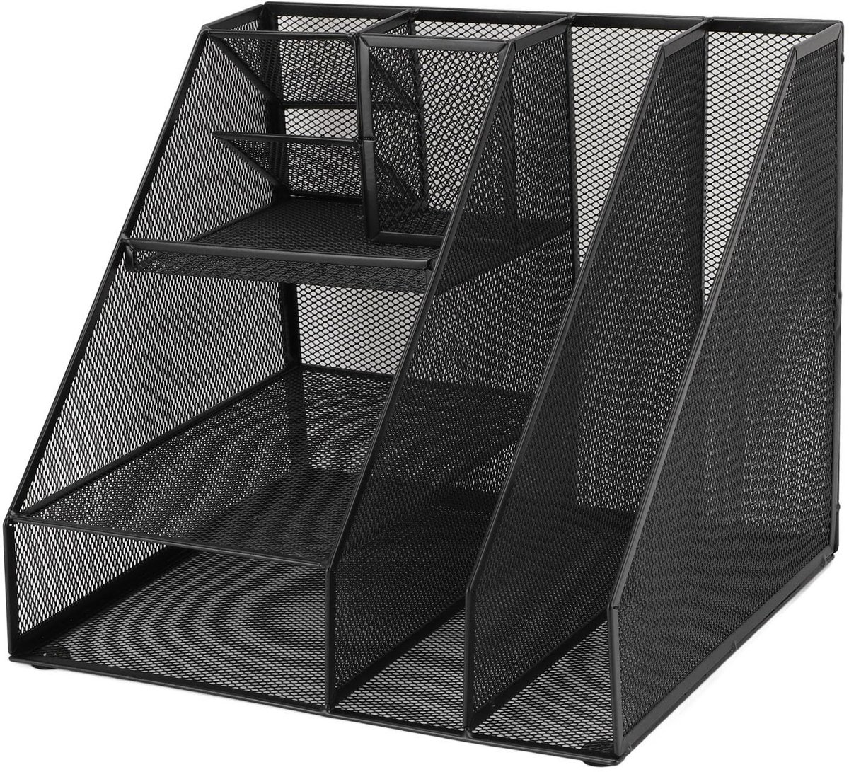 Dailygoods- Desktoporganisator Stijlvol Ontwerp - Multifunctionele Kantoorbenodigdheden - Bestandsorganisator - Penhouder - Voor Kantoor/Thuis/School - Creëert Productieve Sfeer - Kantoororganisator